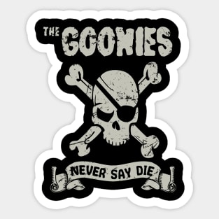 The Goonies Never Say Die Sticker